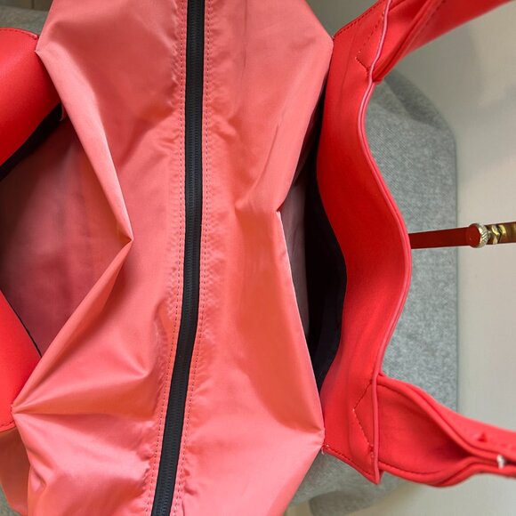 🧡Conquer Your Day in Style: M&S Collection Stormwear Shopper Vibrant Orange BAG - Picture 4 of 14